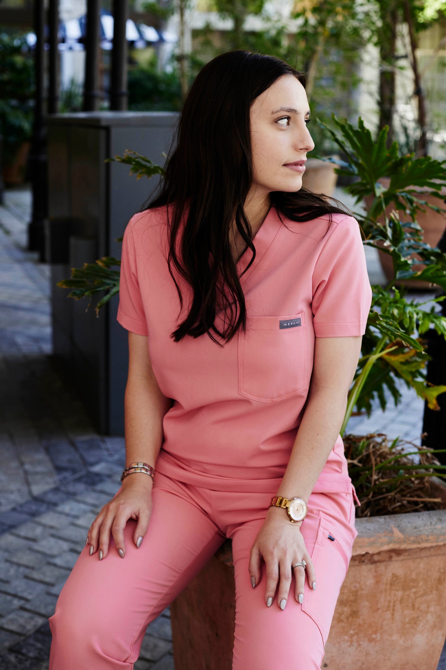 The Penny Top - Coral