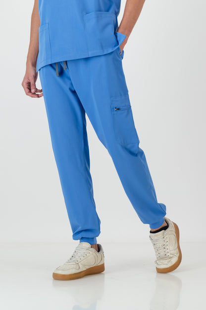 The Mens Scrub Jogger - Cool Marine